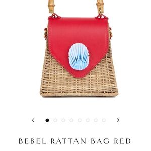 Waiwai Rio bebel rattan bag